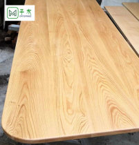 Red Oak Wood Solid Wood Plate Log Custom Countertop Plate Processing Window Sill Stair Tread Board Wood Square Material Table Face