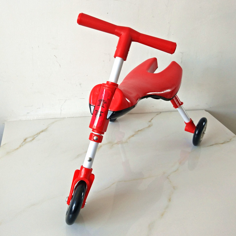 Xe trẻ em gấp xe trẻ em xe hơi xoắn ba bánh yo xe taxi bé chập chững cân bằng xe - Smart Scooter yên xe thăng bằng