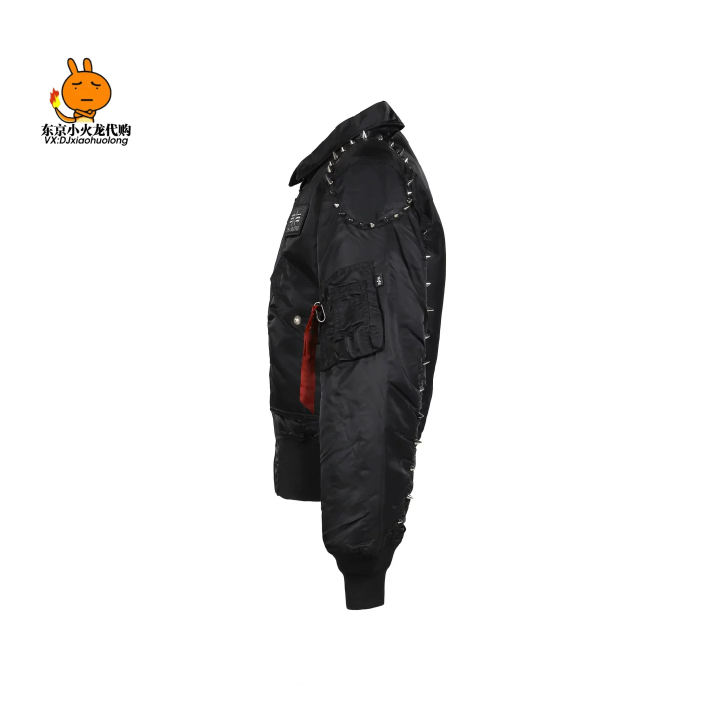 [Токийский Чармандер] Thug Club × ALPHA INDUSTRIES совместная куртка AI CWU