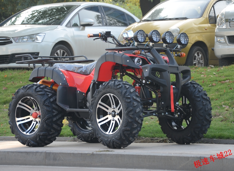 Tất cả các địa hình 250 làm mát bằng nước lớn bull ATV bốn bánh off-road xe máy dành cho người lớn xăng xe đạp leo núi trục truyền