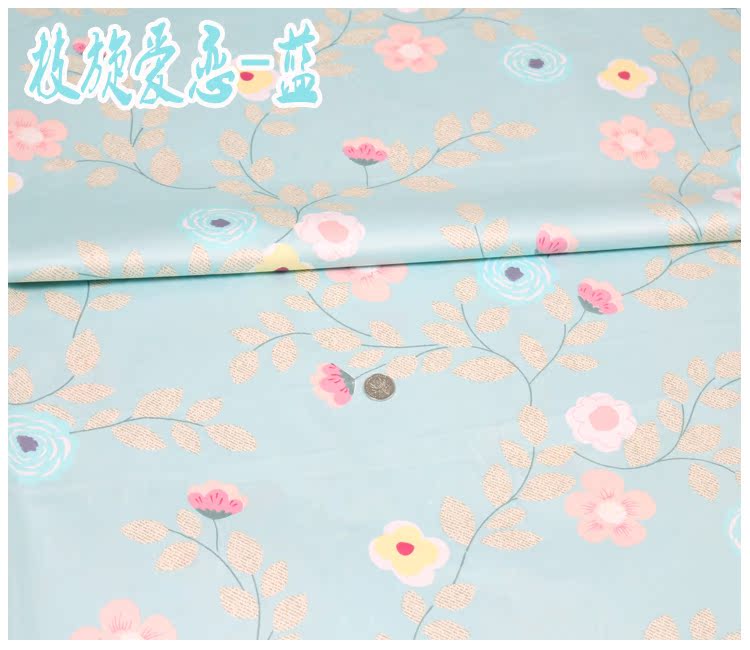 Vải cotton mẫu giáo bé phim hoạt hình bông in vải quilt cover tấm vải tự làm thủ công vải