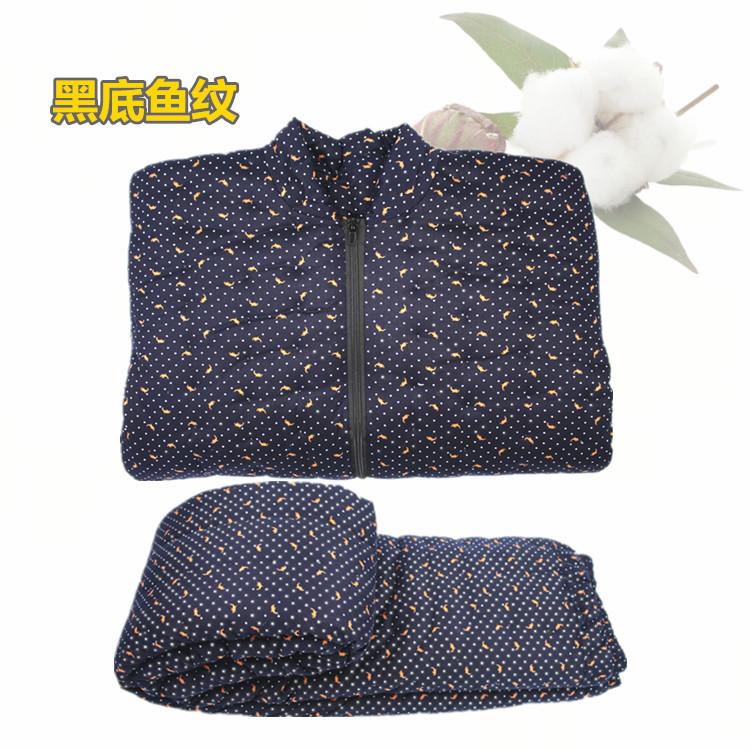 Áo cotton thủ công tinh khiết cotton ông già áo khoác cotton mùa đông quần áo ấm cotton dày ngoài trời nam và nữ tùy chỉnh mùa đông áo phao siêu nhẹ nữ dáng dài