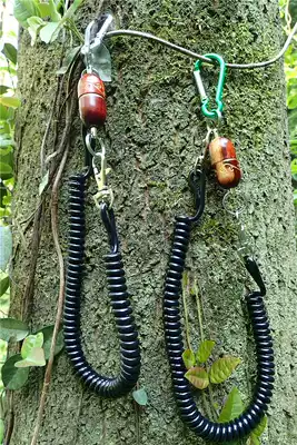 Solid Wood sandalwood magnetic buckle net connector fishing net buckle magnetic connection buckle mesh accessories buckle