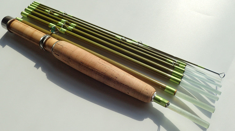 Private Custom Mini 8 Festival of glass fiber flying fishing rod 6 feet 6 inches #23 Microme jijijau gentleman Multicommunicate