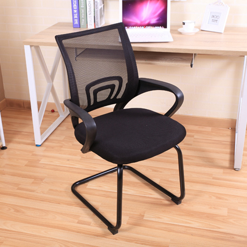 Special bow mesh chair class front chair human staff chair conference chair I-shaped chair Suzhou office desk chair