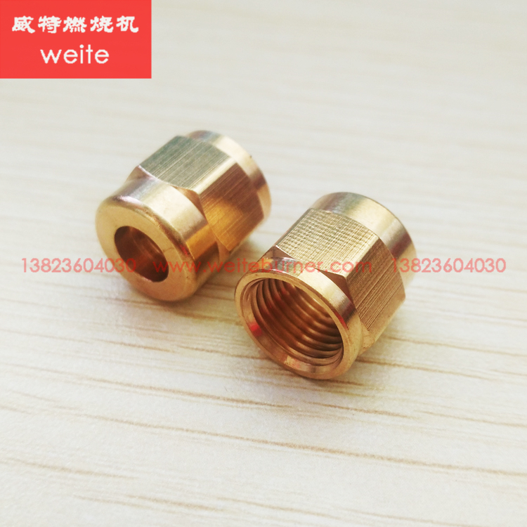 Burner accessories one-minute inner wire to six-centimeter hole nut