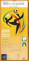 South Africa football tickets 2010 World Cup 27 games Slovakia-Paraguay original live ticket collection