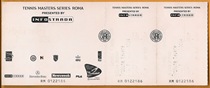 2000 Italy Rome ATP1000 Tennis Masters Sports Ticket Collection Memorial