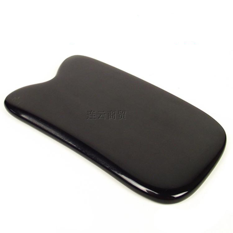 Natural buffalo horn scraping board female horn whole body universal neck back household scraping tablet