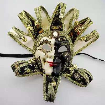 Carnival Italian decorative mask Venice mask adult full face sun god mask masquerade mask