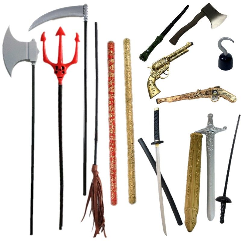 Halloween props extra-large demon tripods to death and sickening, and the Japanese knife-gun-Taobao with the Giant Devil's Giant Axe.