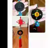 Ebony smooth sailing tire hair tire hair car pendant pieces (DIY self-made custom full moon baby set souvenir