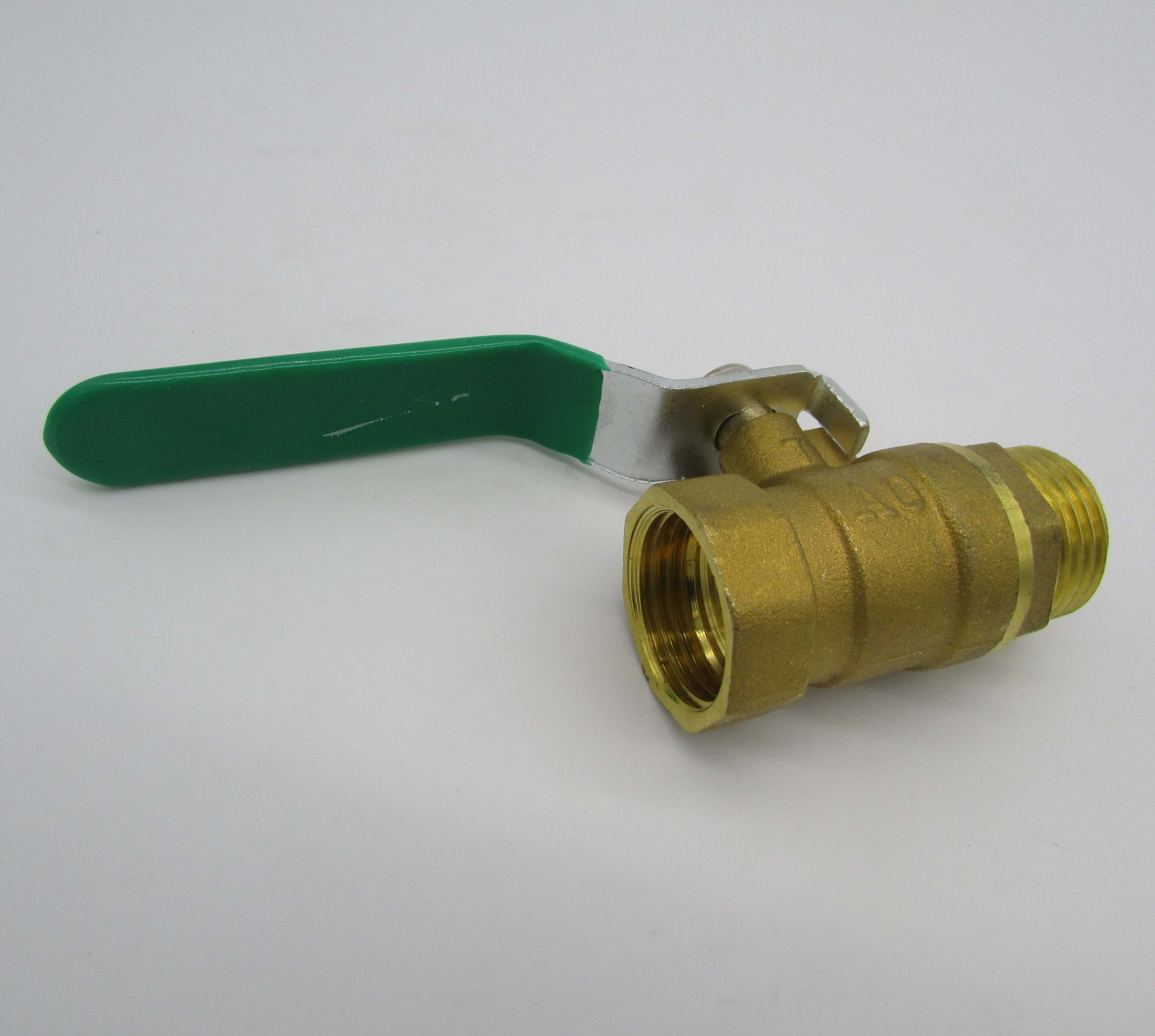 Copper ball valve inside and outside wire inner and outer tooth copper valve water valve Copper valve Quick valve switch