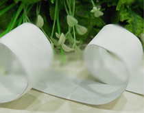 Crocheted elastic band Zhang root high quality black and white rubber rib rope hook edge flat elastic band