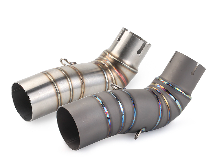 Xe máy sửa đổi ống xả 08-15 năm CBR1000 thép không gỉ phần giữa ống xả thẳng ống xả đường phố phổ quát - Ống xả xe máy pô xe sirius