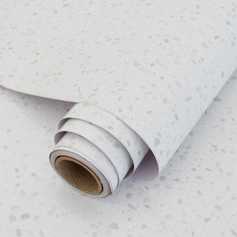 Quartz stone stove refurbished foil cabinet tabletop furniture kitchen countertop waterproof oilproof sticker self-adhesive stone pattern