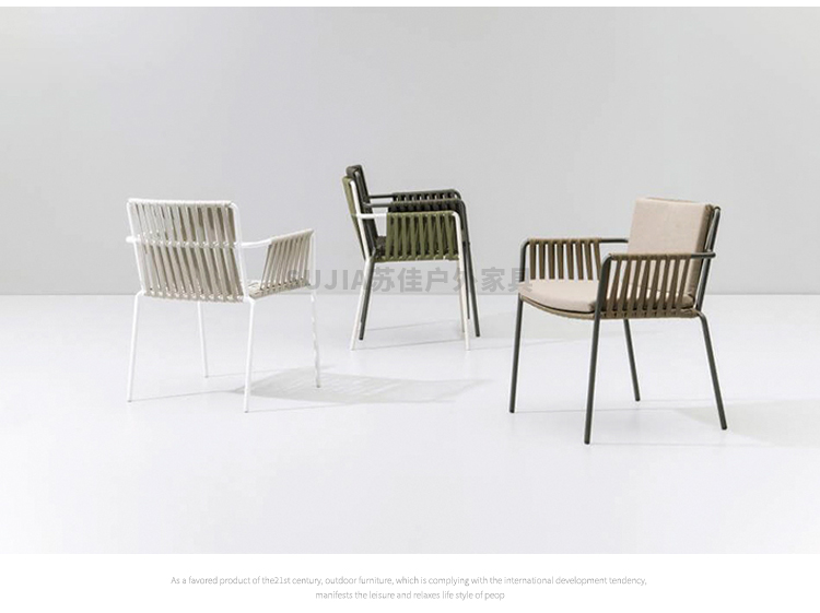 Giải trí ngoài trời wicker ghế ngoài trời bàn ăn ngoài trời và ghế kết hợp hiện đại tối giản sân thượng cà phê bàn ​​ghế mây ban ghe ban cong