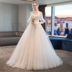 Đám cưới 2019 mới cô dâu Pháp Pháp Minimalist Sen Tail Hepburn Nữ Shaker Với Sling Siêu Tiên 2020 