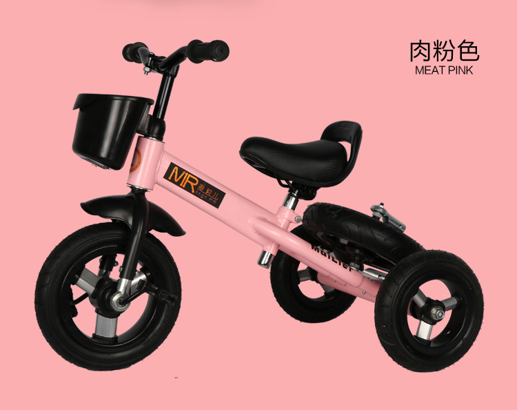yên xe thăng bằng Lúa mì trẻ em ba bánh đa chức năng xe đạp trôi xe cân bằng xe bé xe đạp xe đẩy đồ chơi xe - Smart Scooter xe thăng bằng ninebot