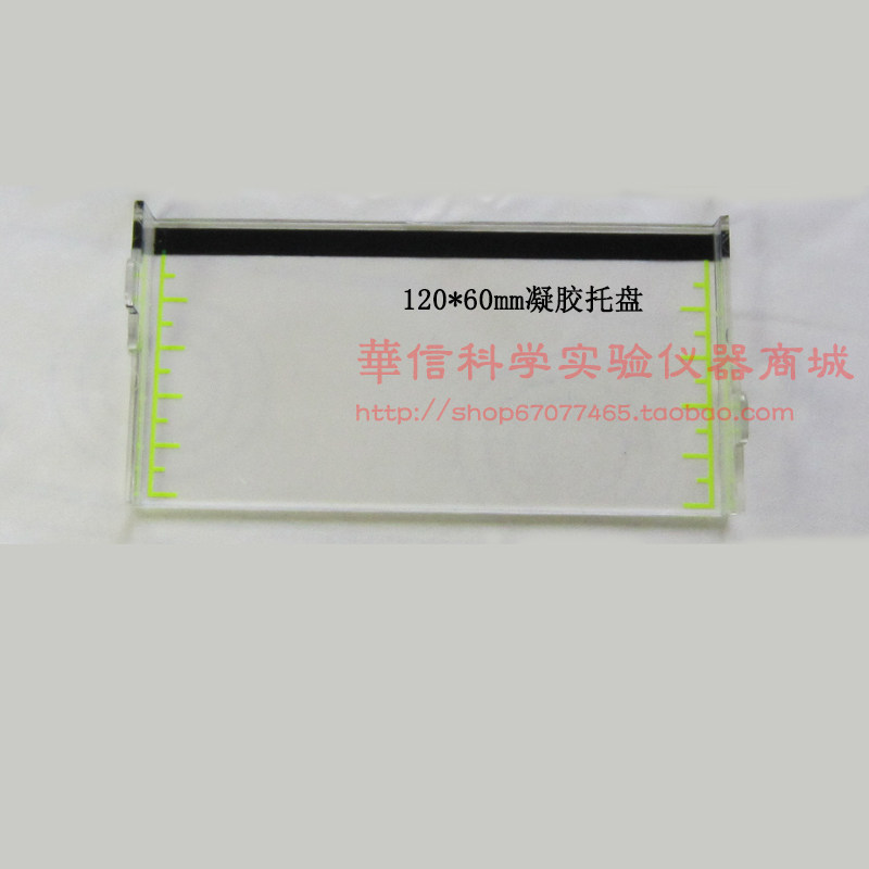 六一DYCP-31DN型琼脂糖电泳槽配套凝胶托盘120x60透明凝胶板