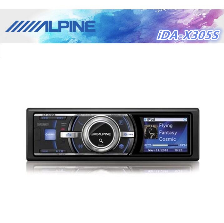 ALPINE カーデッキ IDA-X305S ② ALPINE正品iDA-X305S支援iPhone車載數位播放器適用多車系音響