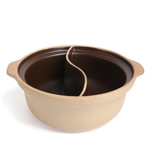 Ceramic Mandarin duck pot old carbon furnace mud furnace wide-style edge furnace string incense pot small wood carbon stove charcoal fire casserole hot pot hot pot