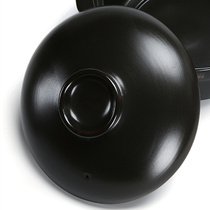 Ceramic casserole lid soup pot porcelain pot stone pot lid black sand pot stew pot pot stew pot lid Pot Pot Pot Pot Pot Rice sand pot lid