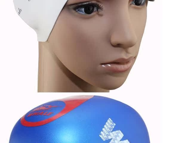 Mũ lưỡi trai / cá voi cho nam và nữ Mũ bơi silicone Mũ chăm sóc tóc đích thực 	mũ trùm đầu khi bơi