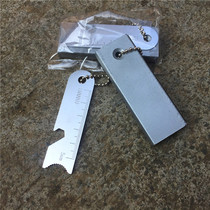 Multifunctional flintstone outdoor survival fire magnesium rod tinder rod Magnesium block field survival equipment