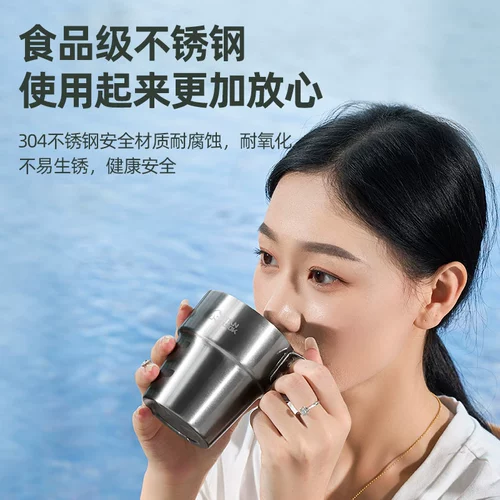 Дорожное складное портативное телескопическое снаряжение из нержавеющей стали для кемпинга