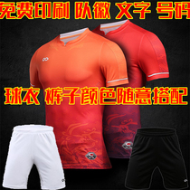2018 new CG SAIKE CIKERS divine beast Suzaku MK short-sleeved football suit custom printed team training suit