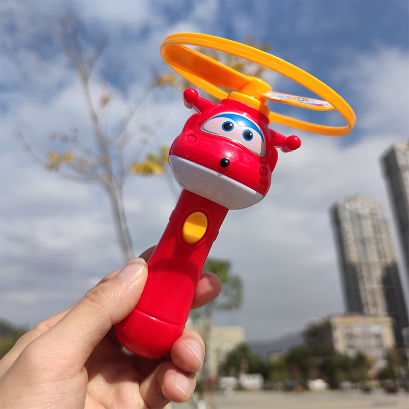 Ojie Kindergarten Children Outdoor Parent-Child Flying Fairy Bamboo Dragonfly Flying Machine Toy Boy Girl Bamboo Dragonfly