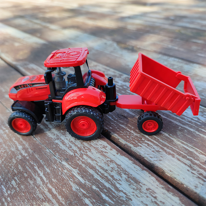 Baby Inertia Simulation Fall-resistant Pastoral Farmer Car Toy Tractor Dropping Cart Three-year-old Boy Toy