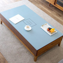 Eurostyle living room tea table cushion rectangular leather waterproof and burn-proof and oil-free TV cabinet cushion Taib home table cushion