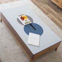 (leather table mat) customizable easy to handle modern light and luxurious waterproof anti-oil and burn-proof cafe Makeup Table Meal