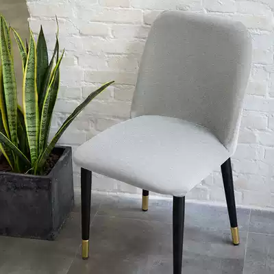 Yuguo new Nordic style home simple elastic one universal curved chair cover hotel dining table chair cover