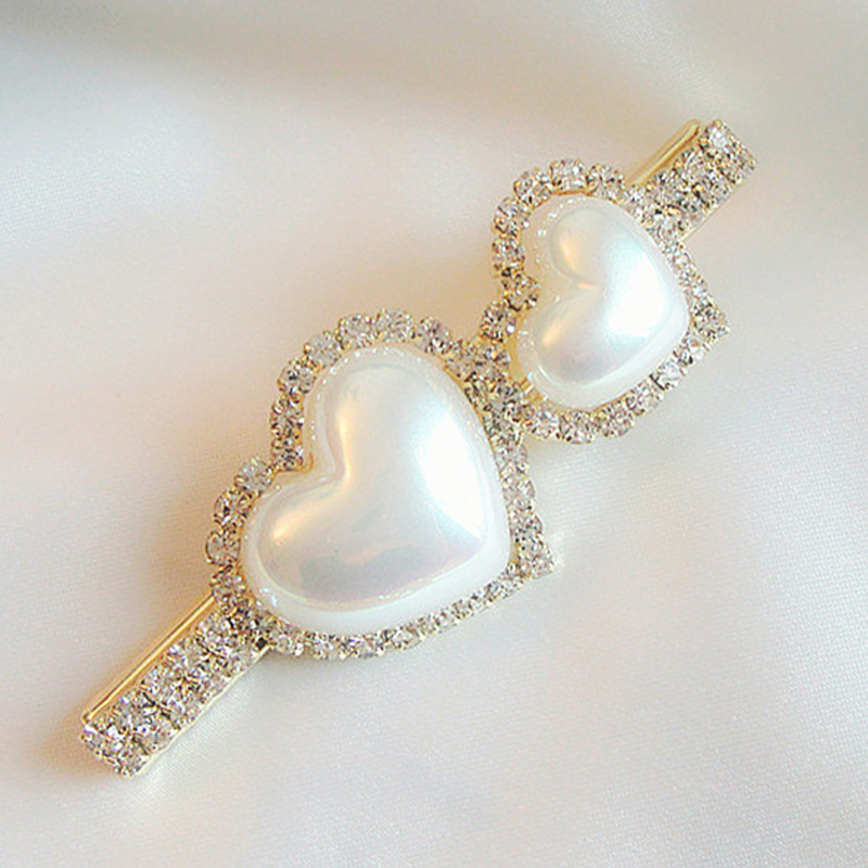 South Korea East gate headwear temperament Girl Loving Pearl Hair Clip Side Clip of Sea Duckbill Clip Woman Travel Hairpin