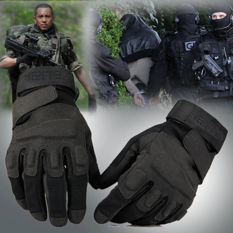 Găng tay ngoài trời nam nửa găng tay ngón tay leo núi găng tay chiến thuật đi xe đạp windproof anti-skid kem chống nắng găng tay thể thao chiều dài đầy đủ đề cập găng tay chống cắt