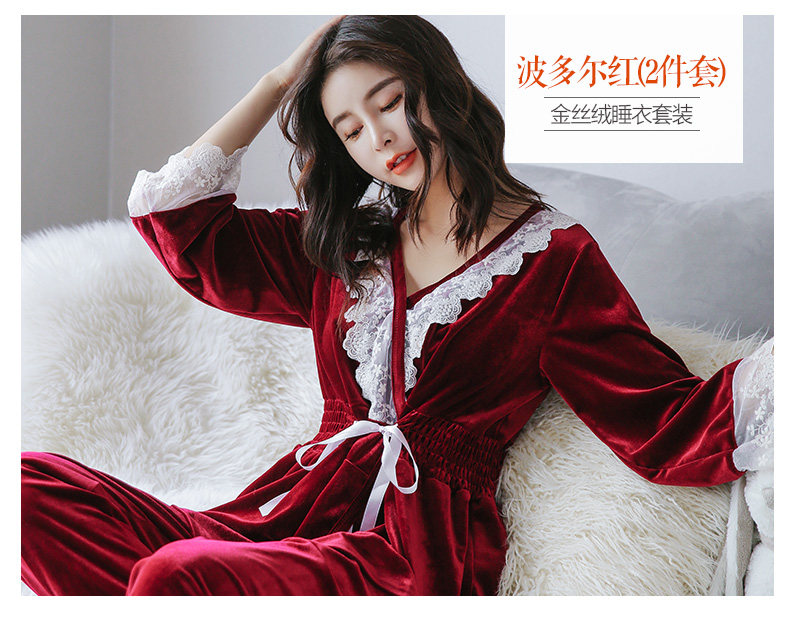 Pyjama pour femme en Polyester Polyester  à manches - Ref 2988612 Image 23