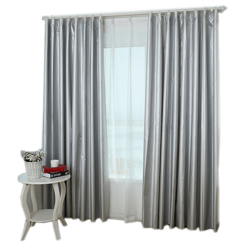 Full blackout cloth curtains sunshade cloth bedroom balcony rental room no punching 2024 new sun protection heat insulation blackout