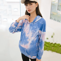 BELLYWEAR maternity sweatshirt spring and summer new fashion casual loose long-sleeved outer wear spring pregnancy top