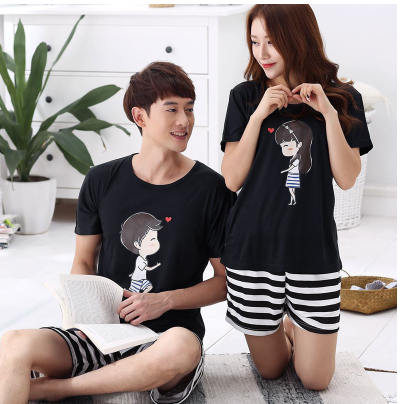 Pyjama mixte OTHER en Coton à manche courte - Ref 3006522 Image 1