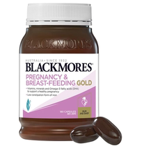 Australias Blackmores Australia Jiabao Pregnant Womens Gold 180 tablets folic acid DHA lactation preparation pregnancy vitamins