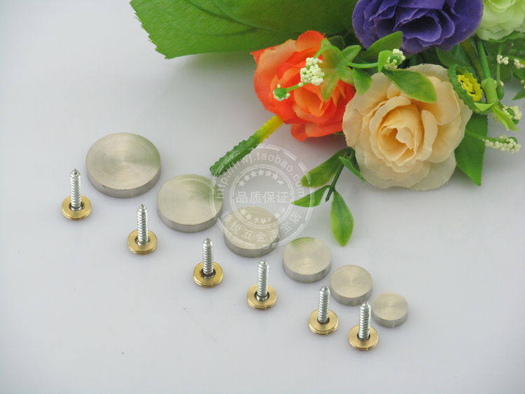 All copper mirror nails Bronze mirror nails Decorative nails Decorative cover Advertising screws Advertising nails Glass mirror nails 12-25mm