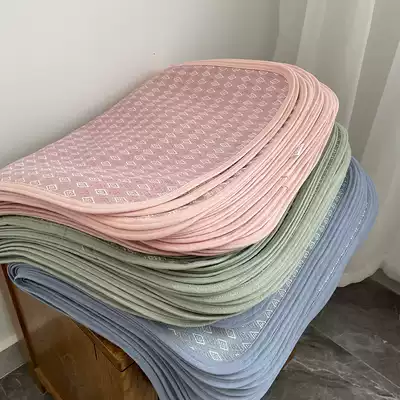 (Foreign trade export) old coarse cloth pillow towel pure cotton pair anti-falling old-fashioned nostalgic thickened cotton and linen cotton summer