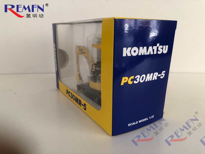 1/32 KOMATSU PC30MR-5 Komatsu Mini Excavator Alloy Car Model | eBay