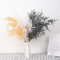 Six-leaf grass wedding simulation decorative floral herb home decoration rime window beautiful Chen flower flash wedding flower arrangement