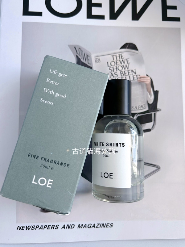 Korean Authentic Niche Brand Perfume Hand Cream Loe White Shirt 50ml Vanilla Latte Korean Authentic Niche Brand Perfume Hand Cream Loe White Shirt 50ml Vanilla Latte