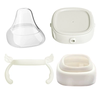 Крышка от бутылочки, белая ручка, пылезащитная крышка