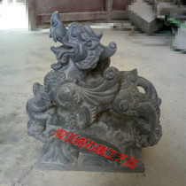 Taoyu Pavilion stone carving Pixiu Feng Shui ornaments for home a pair of lucky town house stone Pixiu bluestone carving crafts